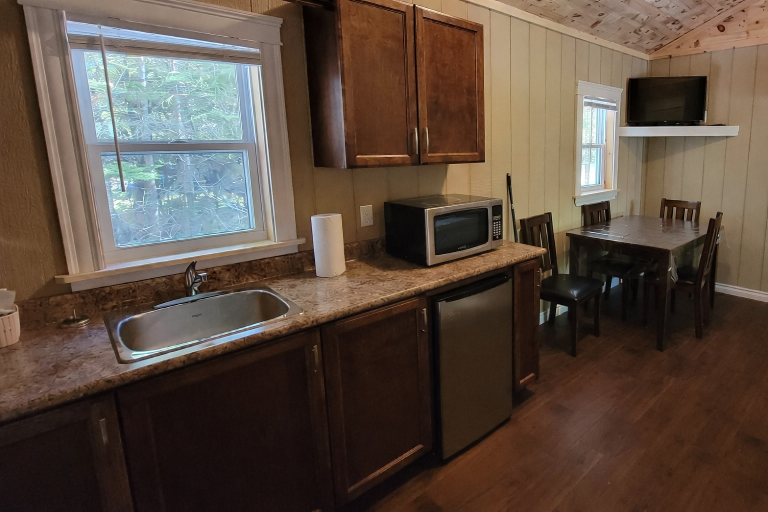 cabin kitchen